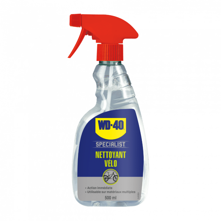 Kit Entretien Chaîne Vélo WD-40 Specialist - Dégraissant 500ml + Lubrifiant 250ml - Toutes Conditions